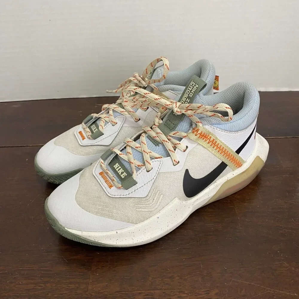 Nike Youth Girls Ari Zoom Crossover GS Playful Graphic Basketball Shoe Sz 4Y